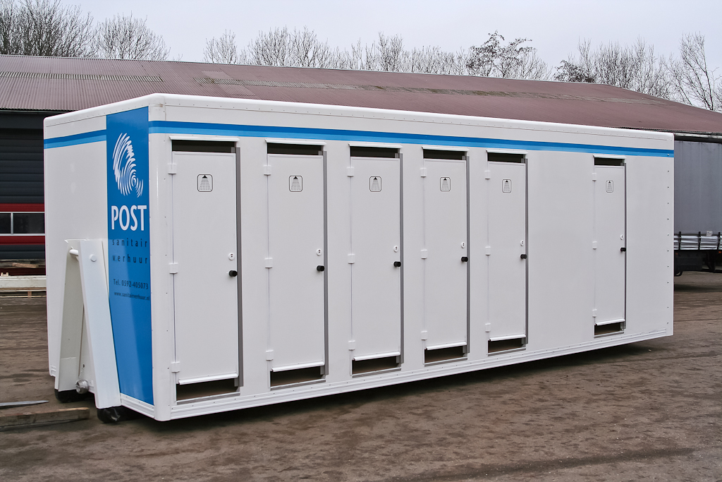 Was en douche unit aanzicht