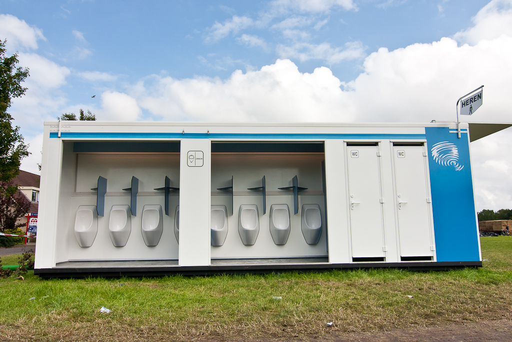 18 Persoons toilet unit